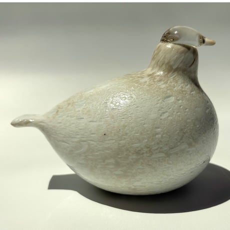 Oiva Toikka  Willow Grouse / ライチョウ ① バード オイバ・トイッカ Nuutajarvi
