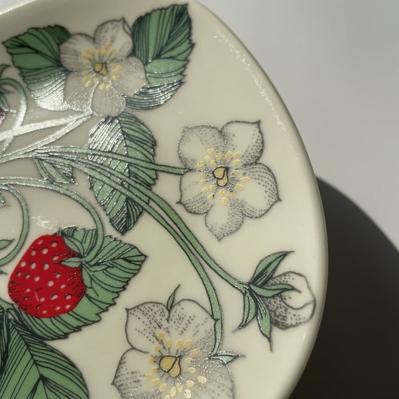 ARABIA エステリトムラ Botanica Fragaria vesca 野いちご | K