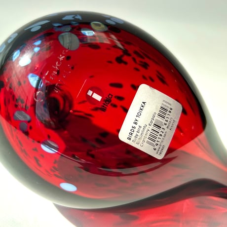 iittala Oiva Toikka Ruby bird バード オイバ・トイッカ 送料込
