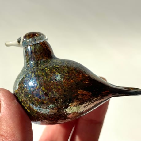 Oiva Toikka Golden-Crested Kinglet ラスター / オイバ・トイッカ　バード