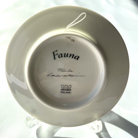 M様 ご予約品 ARABIA Fauna プレート 鹿 Tuula Lappalainen シカ 送料込