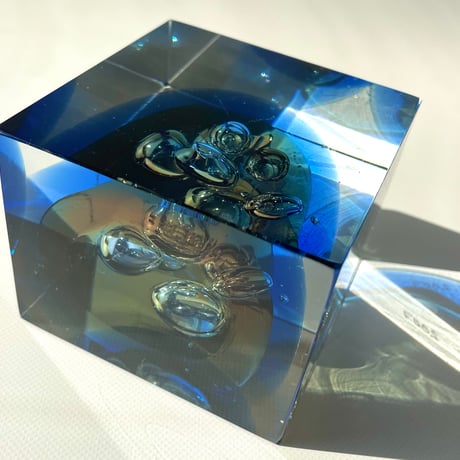 Nuutajarvi Oiva Toikka 2007 Cube オイバ・トイッカ 送料込