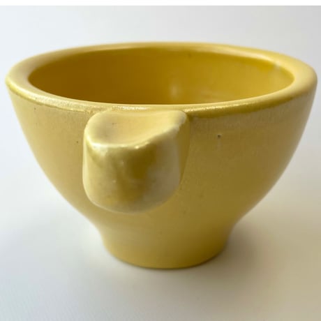 Kupittaan Savi 陶器製 キャンドルホルダー イエロー
