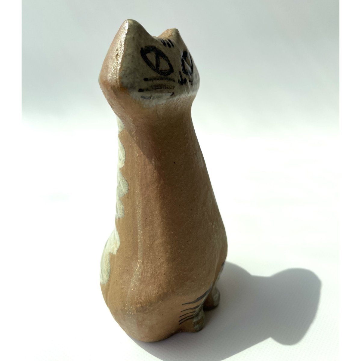 リサラーソン お座りした猫　工芸品　置物　Lilla Zoo 猫 ヴィンテージ Lisa Larson（リサラーソン）/ KATT (お座り猫/LILLA ZOO)