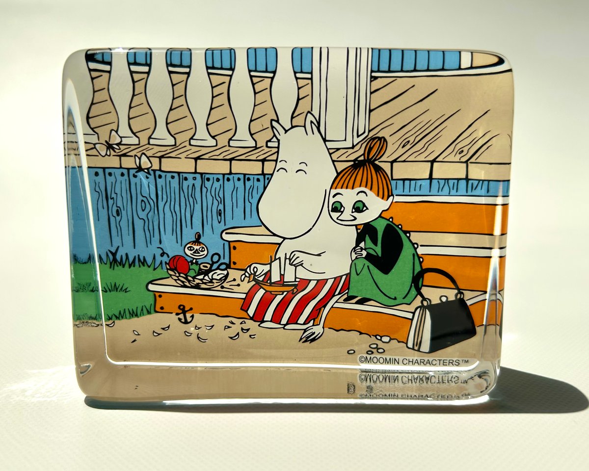 Iittala イッタラ ムーミンママ ガラスカード 