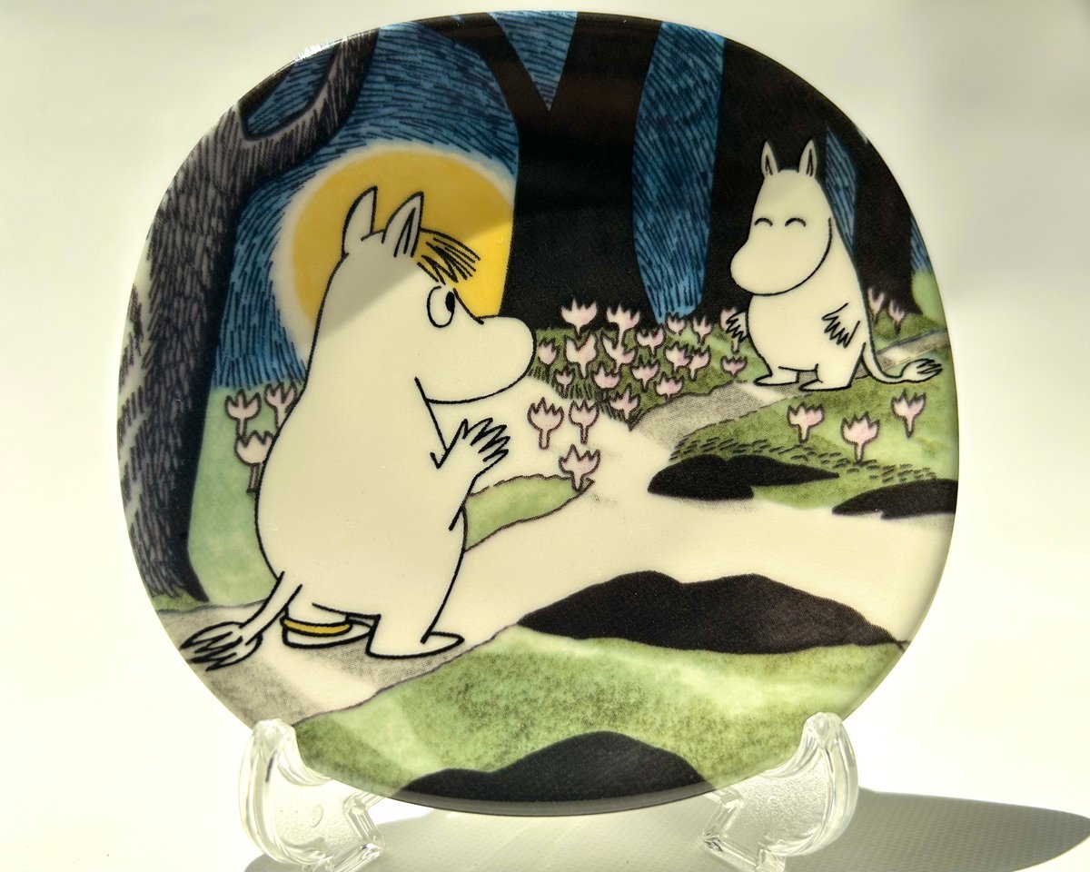 ARABIA ムーミン ウォールプレート Encounter アラビア | Kirsikkapuu