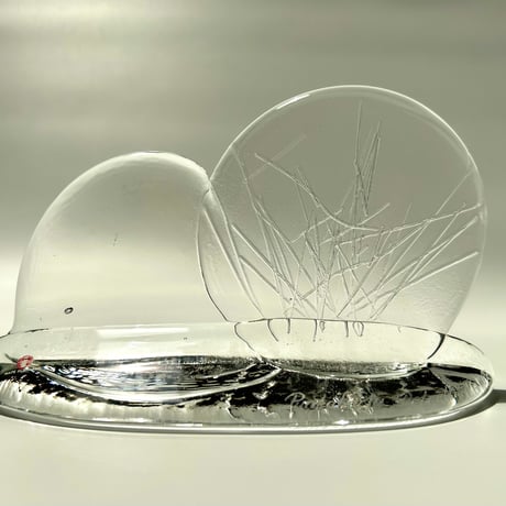 Iittala Timo Sarpaneva Pilvi/雲　ガラスのオブジェ 限定品
