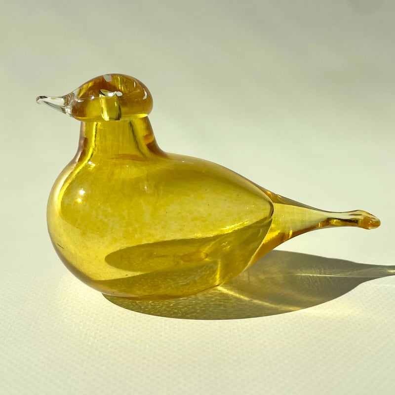Oiva Toikka Golden-Crested Kinglet イエロー | Kirsi Oiva Toikka Golden-Crested Kinglet イエロー | Kirsi