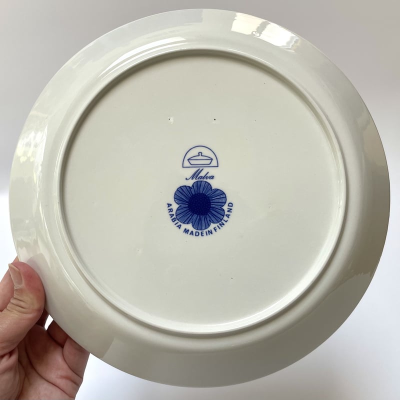 ARABIA アラビア Malva(マルヴァ) 23.5cmプレート Esteri Tomul