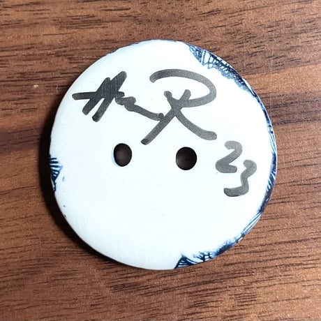 Heini Riitahuhta  Koru Nappi 花柄① ブルー