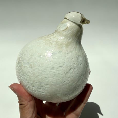Oiva Toikka  Willow Grouse / ライチョウ ① バード オイバ・トイッカ Nuutajarvi