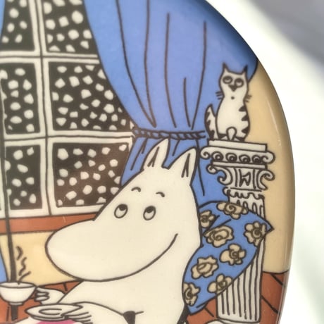 ARABIA ムーミン ウォールプレート A Quite Moment アラビア moomin