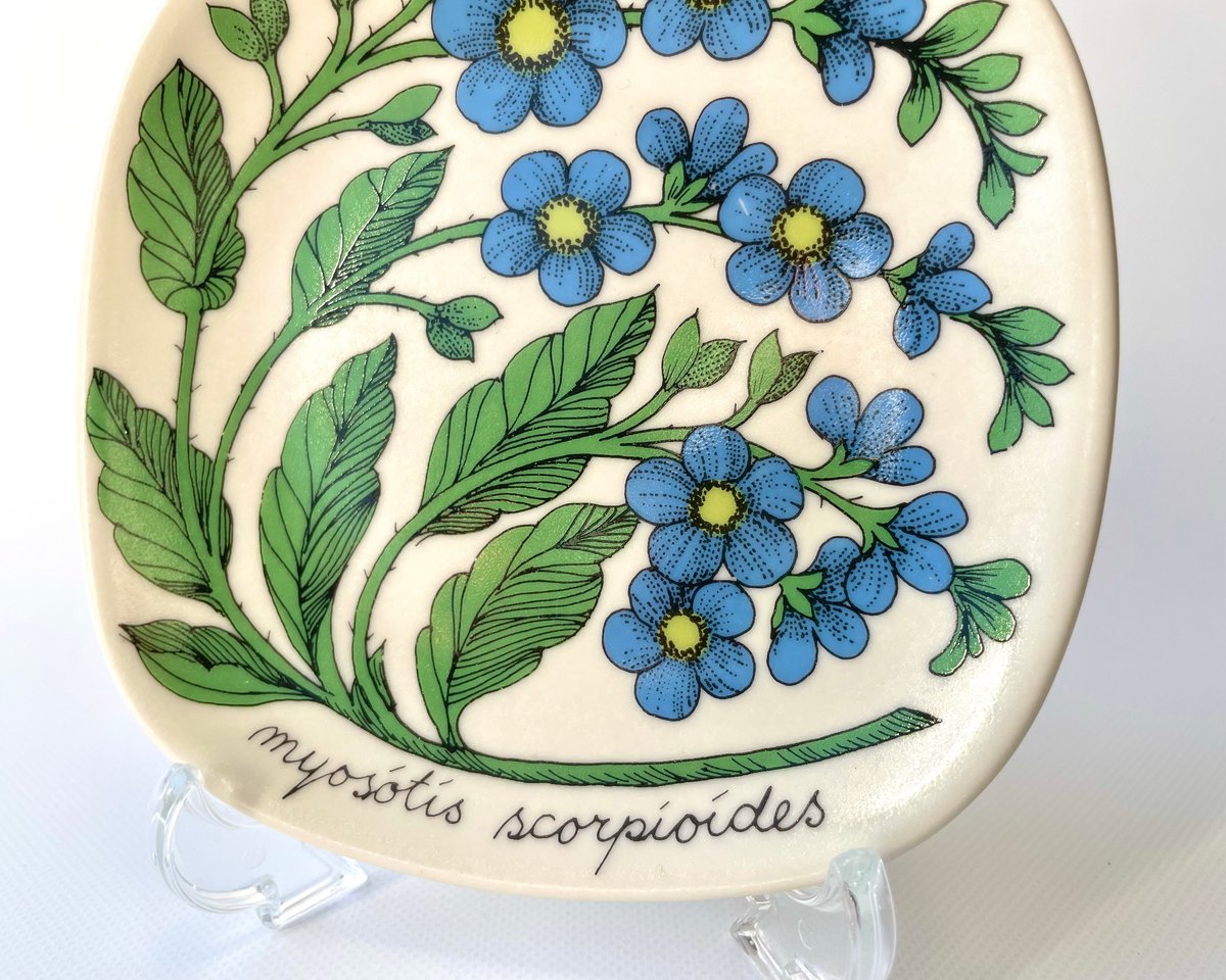 【vintage】ARABIA Botanicaワスレナグサ fit=scale-down,w=1200