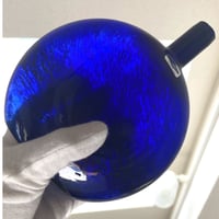 Nuutajarvi ヌータヤルヴィ Oiva Toikka オイバトイッカ mansikkapaikka bottle ブルー　A