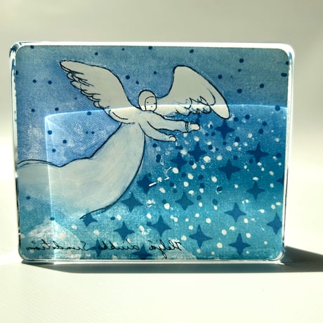 Heljä Liukko-Sundström iittala 天使 ガラスカード LEIKKIVA ENKELI 天使の戯れ