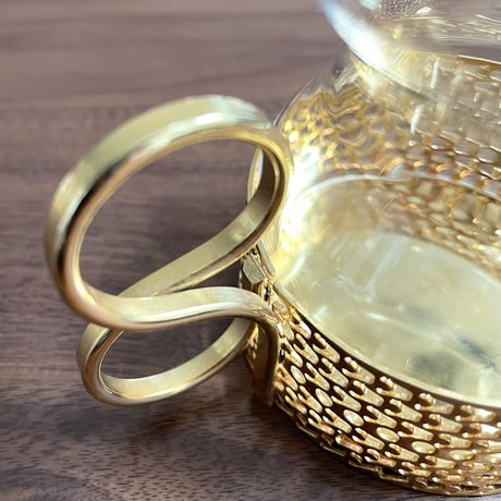 iittala Tsaikka Timo Sarpaneva 24Karaatti（ゴールド） キャンドルホルダー 大サイズ