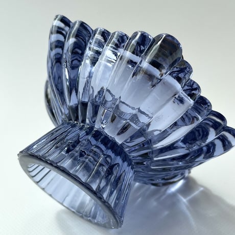 Riihimaen lasi キャンドルホルダー ライラック Lilac candle holder