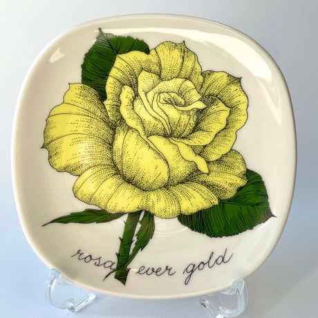ARABIA エステリトムラ Botanica Rosa Ever Gold 黄色いバラ