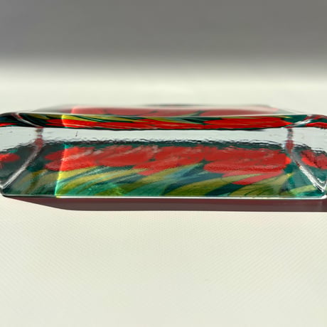 iittala イッタラ Heljä Liukko-Sundström チューリップ ガラスカード 大サイズ