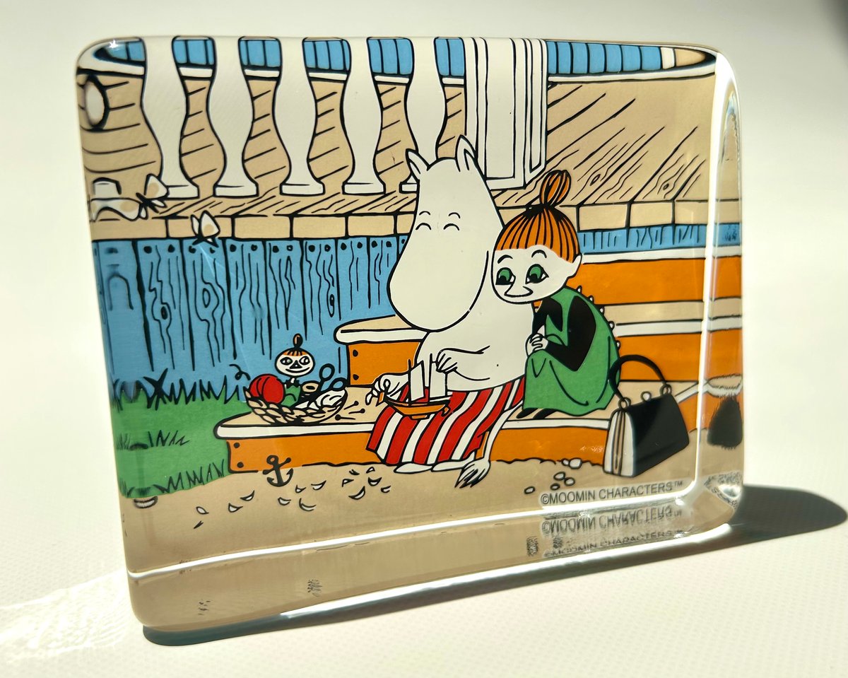 Iittala イッタラ ムーミンママ ガラスカード 