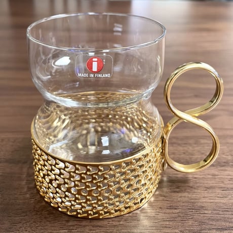iittala Tsaikka Timo Sarpaneva 24Karaatti（ゴールド） グラス②