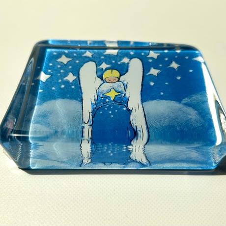 Heljä Liukko-Sundström iittala 天使 ガラスカード AJATUKSISSA ENKELIN 天使の祈り