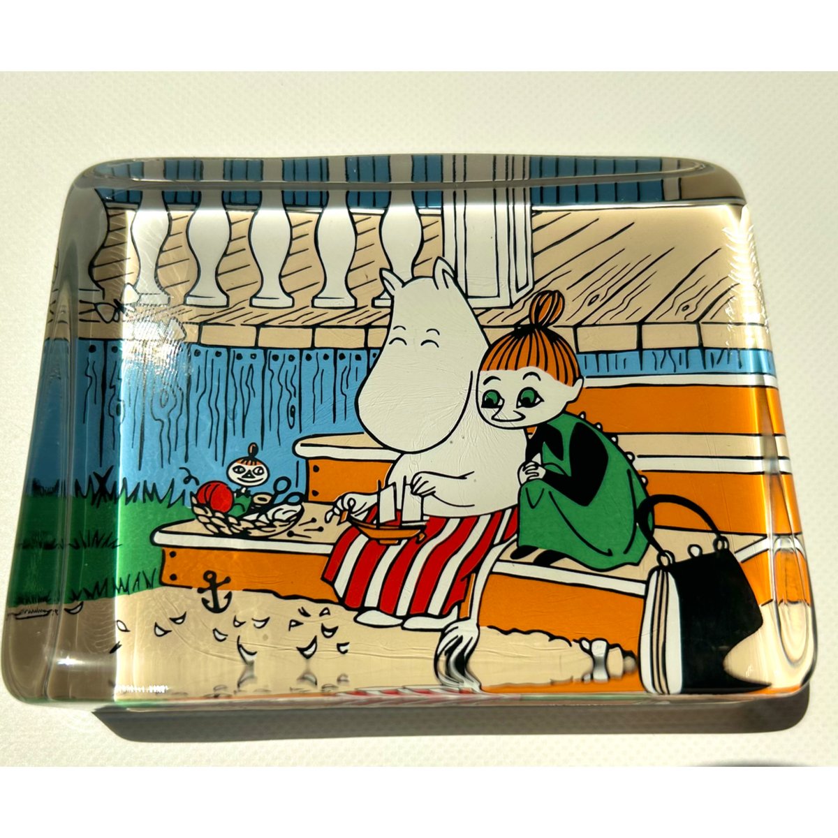 イッタラ　ガラスカード　ムーミンママ Iittala イッタラ ムーミンママ ガラスカード 