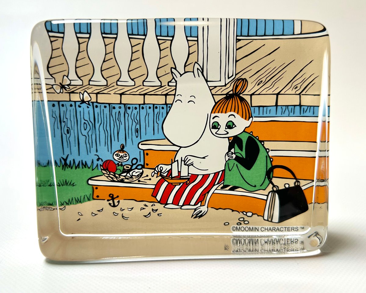 Iittala イッタラ ムーミンママ ガラスカード 