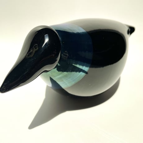 Oiva Toikka Nuutajarvi Crow カラス オイバ・トイッカ