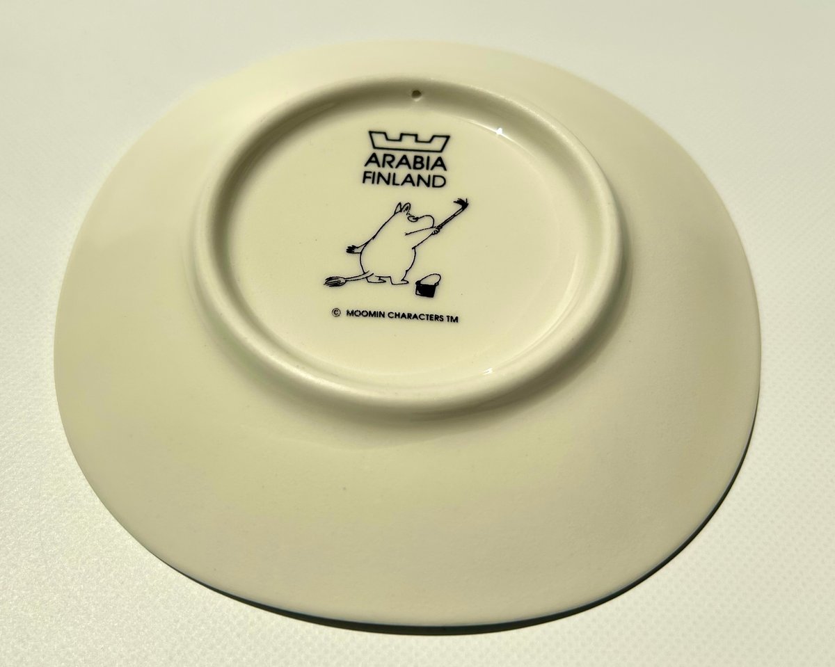 ARABIA ムーミン ウォールプレート On Slippery Ice アラビア | Kir