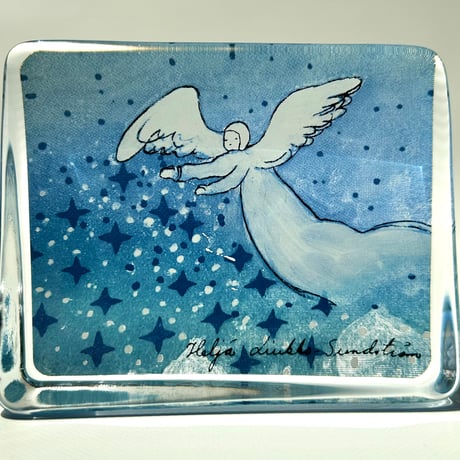 Heljä Liukko-Sundström iittala 天使 ガラスカード LEIKKIVA ENKELI 天使の戯れ