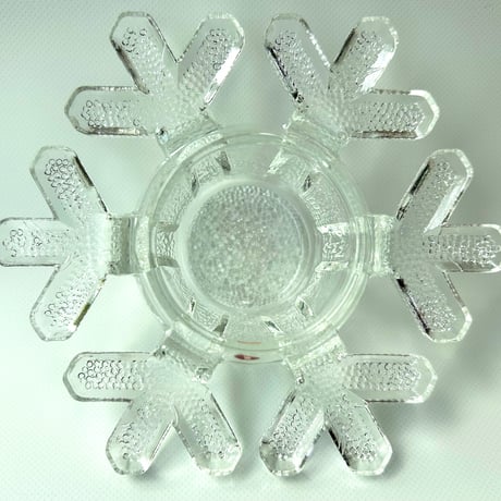 iittala イッタラ Valto Kokko ヴァルト・コッコ 雪の結晶型 キャンドルホルダー