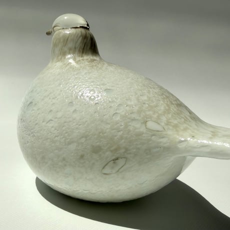Oiva Toikka  Willow Grouse / ライチョウ ① バード オイバ・トイッカ Nuutajarvi