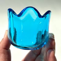 iittala Jorma Vennola Tulip ライトブルー Sサイズ キャンドルホルダー / イッタラ ヨルマ・ヴェンノラ