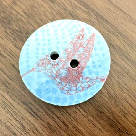 Heini Riitahuhta  Koru Nappi Mサイズ  バードモチーフ　コルナッピ