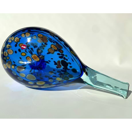 別注 Nuutajarvi  Oiva Toikka バード Sinikki 送料込 / iittala Birds ブルー  オイバ・トイッカ