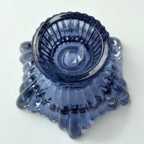 Riihimaen lasi キャンドルホルダー ライラック Lilac candle holder