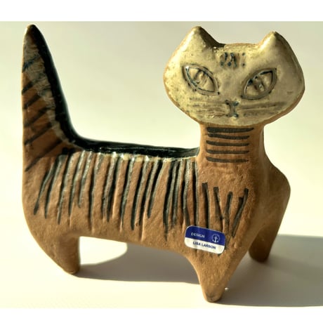 ご予約品 Lisa Larson リサ・ラーソン Lilla Zoo シリーズ KATT/ 4つ脚で立つネコ