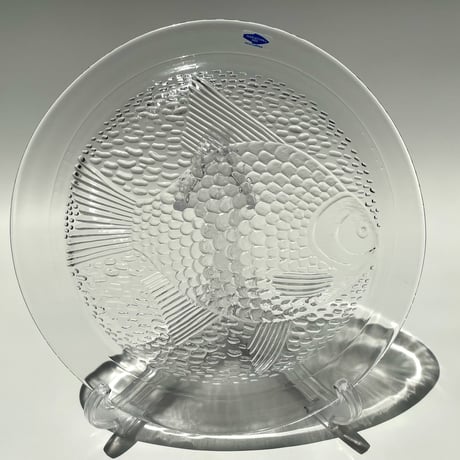 Nuutajarvi ヌータヤルヴィ Inkeri Toikka Ahti 26cmプレート