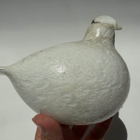 Oiva Toikka  Willow Grouse / ライチョウ ① バード オイバ・トイッカ Nuutajarvi