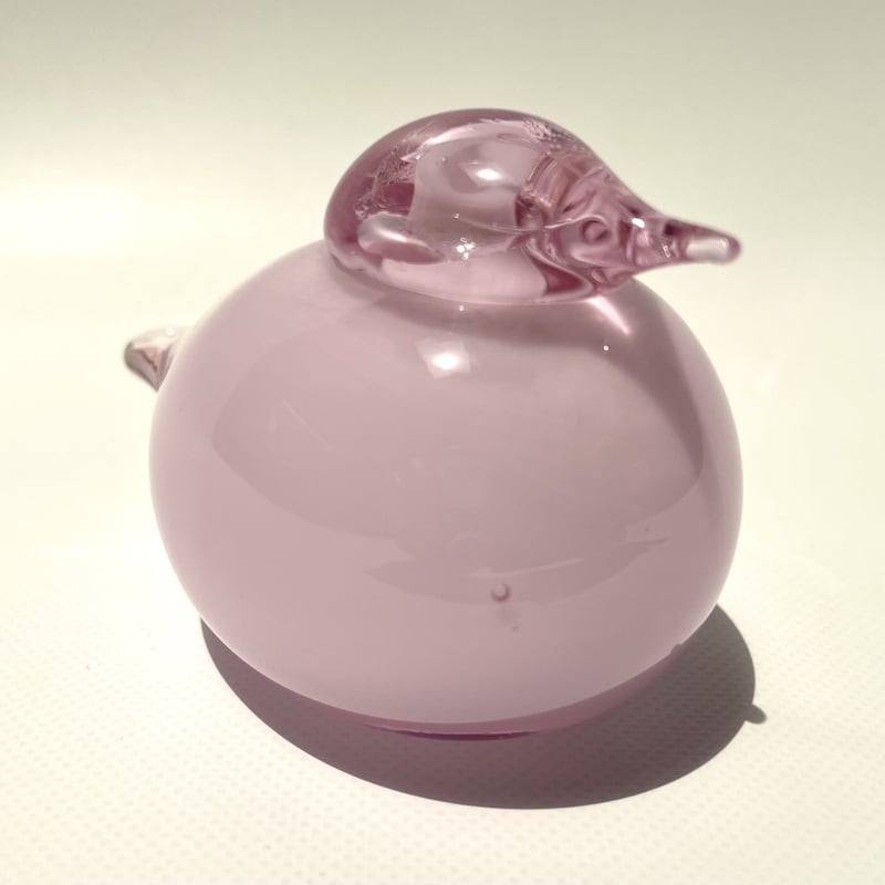 Oiva Toikka Nuutajarvi Puffball ピンク パフボール 限定 |