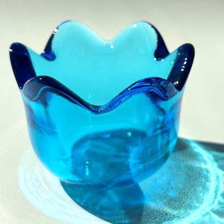iittala Jorma Vennola Tulip ライトブルー Sサイズ キャンドルホルダー / イッタラ ヨルマ・ヴェンノラ