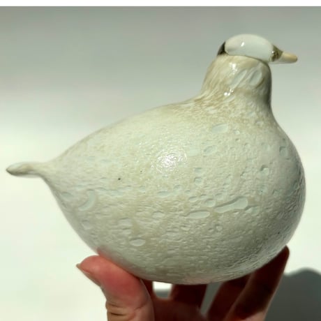 Oiva Toikka  Willow Grouse / ライチョウ ① バード オイバ・トイッカ Nuutajarvi