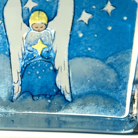 Heljä Liukko-Sundström iittala 天使 ガラスカード AJATUKSISSA ENKELIN 天使の祈り