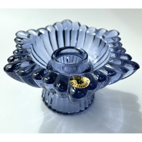 Riihimaen lasi キャンドルホルダー ライラック Lilac candle holder