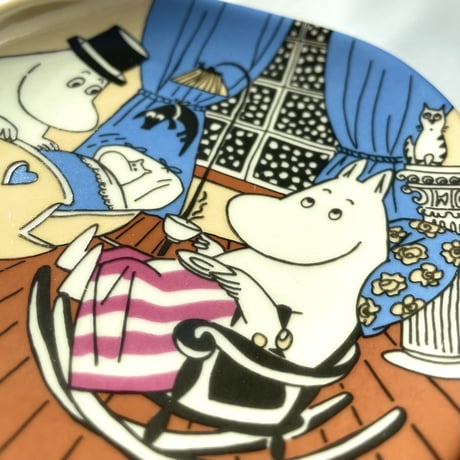 ARABIA ムーミン ウォールプレート A Quite Moment アラビア moomin