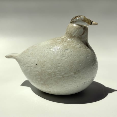 Oiva Toikka  Willow Grouse / ライチョウ ① バード オイバ・トイッカ Nuutajarvi