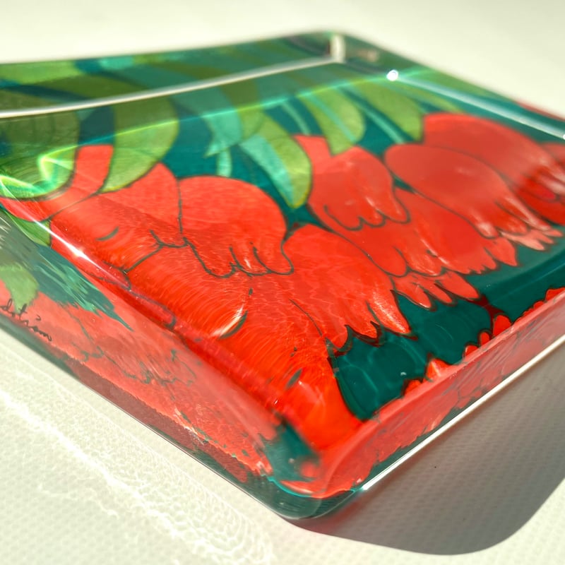 イッタラ Helja Liukko-Sundström ガラスカード Tulppaanit