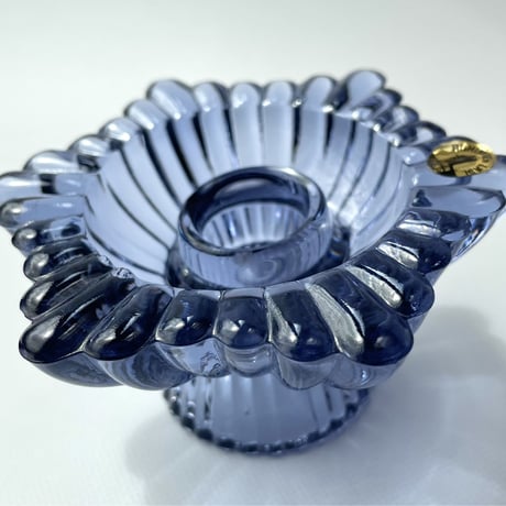 Riihimaen lasi キャンドルホルダー ライラック Lilac candle holder