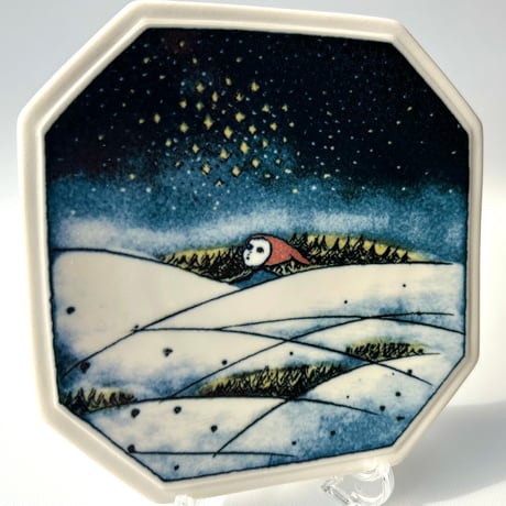 限定 FINNAIR×ARABIA Heljä Liukko-Sundström  クリスマスのプレート トントゥ ヘルヤ ①